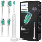 PHILIPS HX3651/13 SONIC dantų &scaron;epetėlis baltas + 4 PRORESULT GALUTĖS