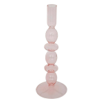 Ilgas žvakidės laikiklis, stiklas, 25,7 cm