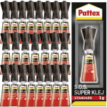 Pattex S.O.S. Super klijai standartiniai 1g x24