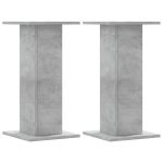 Stovai augalams, 2vnt., betono, 30x30x60cm, apdirbta mediena
