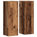 Stovai augalams, 2vnt., medienos, 33x33x100cm, mediena