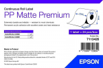 Spausdintuvo etiketės - Epson - Modelis 7113426 - Baltos - Sav stickamos - Neapdorotos