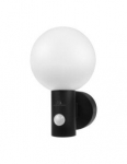 Maclean LED lempa su judesio jutikliu, PIR judesio jutiklis, juoda, 15W, IP65, 1600lm, neutrali balta spalva (4000K) MCE515 B
