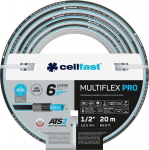 Sodo žarna Cellfast Multiflex Pro 1/2", 20m, 6 sluoksnių, 35 bar