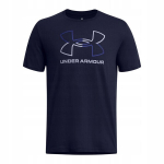 Vyri&scaron;ki mar&scaron;kinėliai UAR-1382915, Under Armour, su logotipo spauda, tamsiai mėlyni