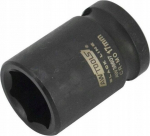 Smūginė 1/2" 30mm &scaron;e&scaron;iakampė galvutė Black Line