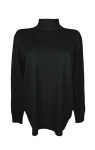 Megztinis moterims Kinga, juodas, M/L