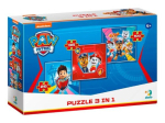 Dėlionė "&scaron;uniukų Patrulis" 3in1