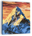 Tapyba pagal skaičius Winder Arts Kalnai, 40x50cm