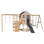 Vaiki&scaron;kas žaidimų namelis su čiuožykla Wendi Toys M24G-G, 342x508x242 cm