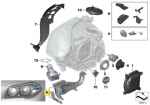 Bmw F10 F11 De&scaron;inės Pusės Vairo Stabdžių Vėžių Originalus 63117271898