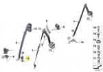 BMW X7 G07 De&scaron;inysis Juostos Sagtelis Originalus 72118493918