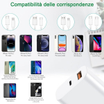 Multim 20w usb a įkroviklis ir usb c pd 3.0 qc 3.0 įkroviklis, skirtas i phone 14/13/12/11/11 pro max/xs max/xr/x xiaomi huawei samsung galaxy adapteriui