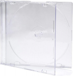 Cd / dvd slimline jewel 5.2mm dėklai 1 diskui su skaidriu dėklu (25 vnt. pakuotė) branded Dragon Trading&reg;