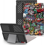 Dingguagua dėklas, suderinamas su Lenovo Tab Plus 11.5 colių 2024 Tb351fu, itin plonas apsauginis dėklas su stovo funkcija, grafiti