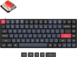Keychron S1 itin plona 75% Us i&scaron;dėstymo Qmk Custom laidinė mechaninė klaviatūra Hot-swappable 84 klavi&scaron;ai Rgb Led ap&scaron;vietimas Low Profile Gateron Red Switch