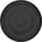 Black lid &Oslash; 53/4 - 10 pcs