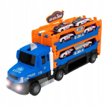 Sunkvežimis su automobiliais + paleidimo įrenginys Click4Toys