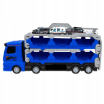 Sunkvežimis su automobiliais + paleidimo įrenginys Click4Toys
