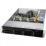 Korpusas &bdquo;Supermicro CSE-LA25TQC-R609LP&ldquo; procesorius &ndash; juodas &ndash; 600 W &ndash; 2 vidiniai skyriai &ndash; 8 i&scaron;plėtimo skyriai &ndash; palaikymas