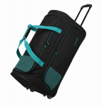 Travelite Basic Fresh 71 cm juodas/benzininis kelioninis krep&scaron;ys su ratukais