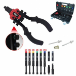 Kniediklis užtraukiamoms ir veržlinėms kniedėms, komplektas1, KS Tools