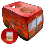 ugniagesių palapinė vaikams Click4Toys