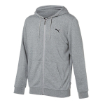 Laisvalaikio džemperis vyrams ESS FZ Hoody TR M Medium Gray Heat - 84721903, pilkas