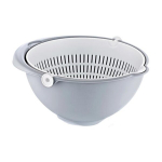 Keeeper sietelis 2in1 Stella, 21x21x10.5 cm, balta/pilkas