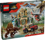 76976 LEGO&reg; Jurassic World Spinozauras, kecalkoatlis ir oro misija
