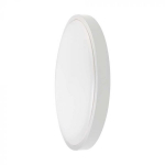 24W LED pavir&scaron;inis &scaron;viestuvas, apvalus, baltas, 6500K, IP44