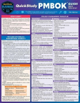 QuickStudy PMBOK Quick Reference Guide, QuickStudy PMBOK Quick Reference Guide