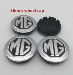 4 vnt. Mg logotipas 56 mm 60 mm Automobilio ratų centro dangtelis Centras dangtelis Dervos ženkliukas Emblema Lipdukas Stiliaus priedai, 56 mm sidabrinis dangtelis