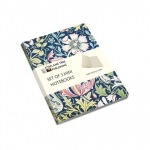 William Morris Set of 3 Mini Notebooks, William Morris Set of 3 Mini Notebooks