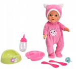 Lėlė kūdikis su priedais Simba baby, 30 cm