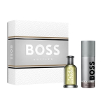Rinkinys Hugo Boss Boss Bottled vyrams: tualetinis vanduo EDT, 50 ml + pur&scaron;kiamas dezodorantas, 150 ml