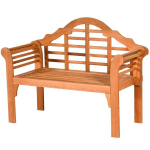 Costway sodo suolas sulankstomas medinis suoliukas naudojimui lauke 123 x 54 x 96 cm natūralus