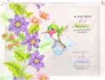 A4+ aplankas su plastikiniu užtrauktuku Hummingbird Fresh