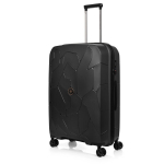 Didelis lagaminas SwissBags Lava 75 cm juodas