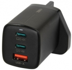 Ibox C-65 65w Gan Usb-c tinklo įkroviklis su Uk ki&scaron;tuku