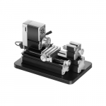 Mini metalo tekinimo staklės 70 x 130 mm, 36W