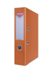 Segtuvas su metaliniu apvadu A4 75mm, oranžinis