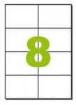 Lipni etiketė 8, 105x74 mm