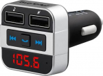 automobilinis siųstuvas su "bluetooth" funkcija (2x usb)