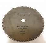 Medžio pjovimo diskas &Oslash;140 x 1.2 x 12.7mm, Z-80 H.O Schumacher+Sohn