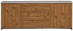 Komoda Notio Living Macoy 200, ruda/pilka