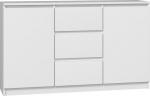 Komoda 2D3S 120, balta