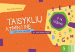 Taisyklių atmintinė 1-4 klasei