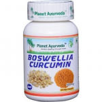 Maisto papildas Boswellia Curcumin Organic Planet Ayurveda&reg; 60 kapsulių