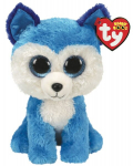 Pliu&scaron;inis žydras haskis TY Beanie Boos Prince, 15 cm, 36310